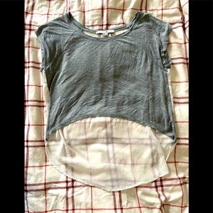 Forever 21 Crop Top with sheer back